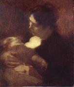 Eugene Carriere Motherhood Germany oil painting artist